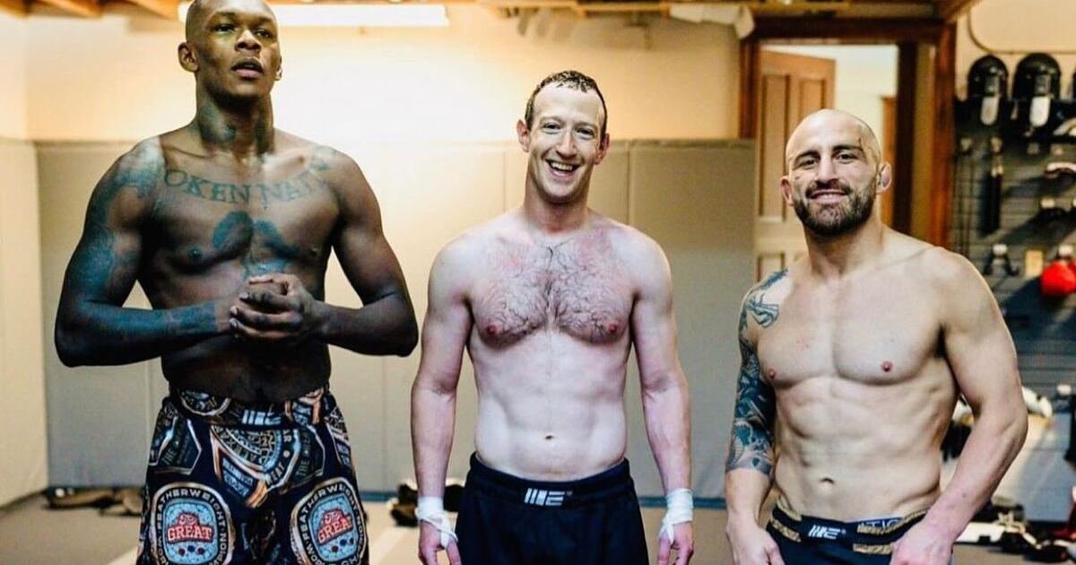 t3 1 1.jpeg?resize=412,275 - JUST IN: Mark Zuckerberg Shows Off His 'Ripped Body' After Training With Top UFC Stars