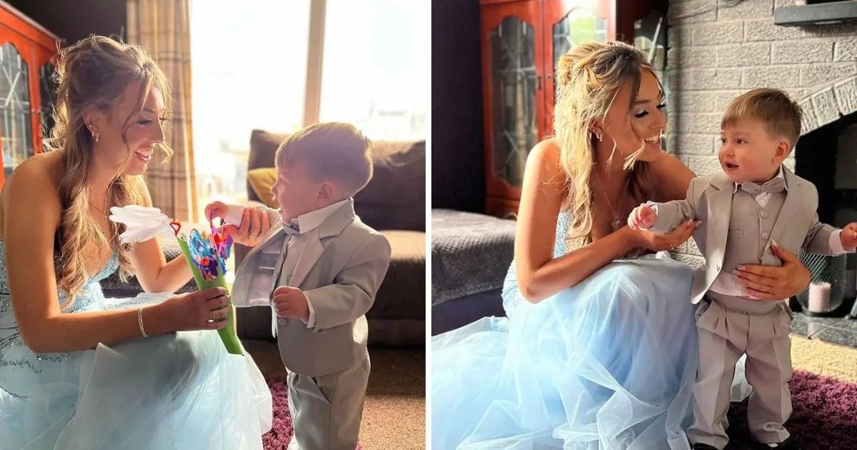 t6 3.png?resize=1200,630 - Teenage Mom Melts Hearts By Taking Her Adorable & Precious One-Year-Old Son As Her Date To Prom
