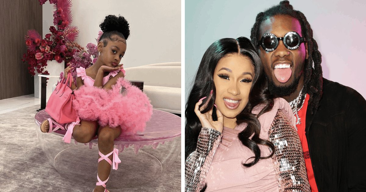 t8.png?resize=1200,630 - JUST IN: Cardi B & Offset BLASTED For Gifting Their 5-Year-Old A Hermes Birkin Bag