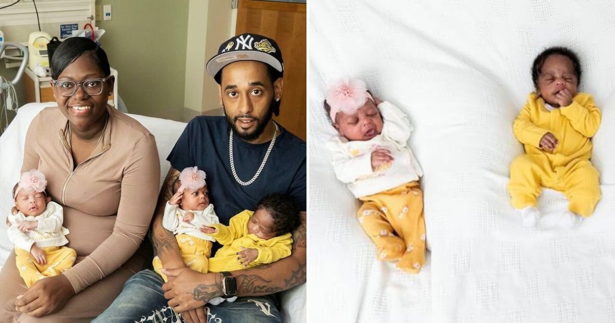 triplets.jpg?resize=412,275 - 30-Year-Old Woman Discovers She's About To Become A Mother Of SIX While Planning Her Birthday Party