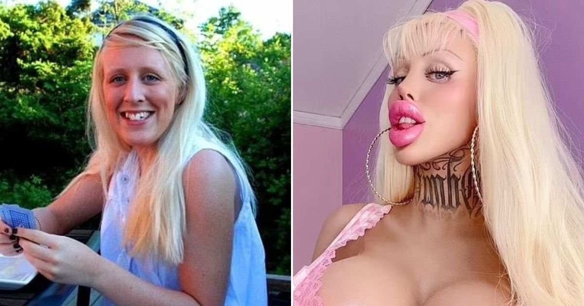 untitled design 2023 07 05t100932 922.jpg?resize=412,275 - Woman Looks UNRECOGNIZABLE After Spending $125,000 On Her 'Plastic Bimbo' Makeover