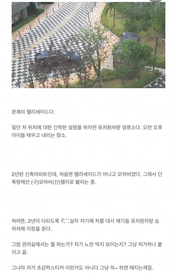 1 .jpg?resize=412,275 - 우리 아파트에 이상한 팰리세이드가 산다.‥