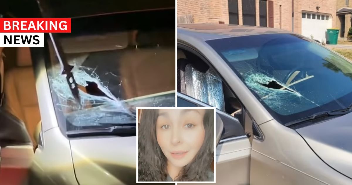 breaking 83.jpg?resize=1200,630 - BREAKING: Woman Narrowly Escapes Death After Madman Throws A SPEAR At Her Car Window