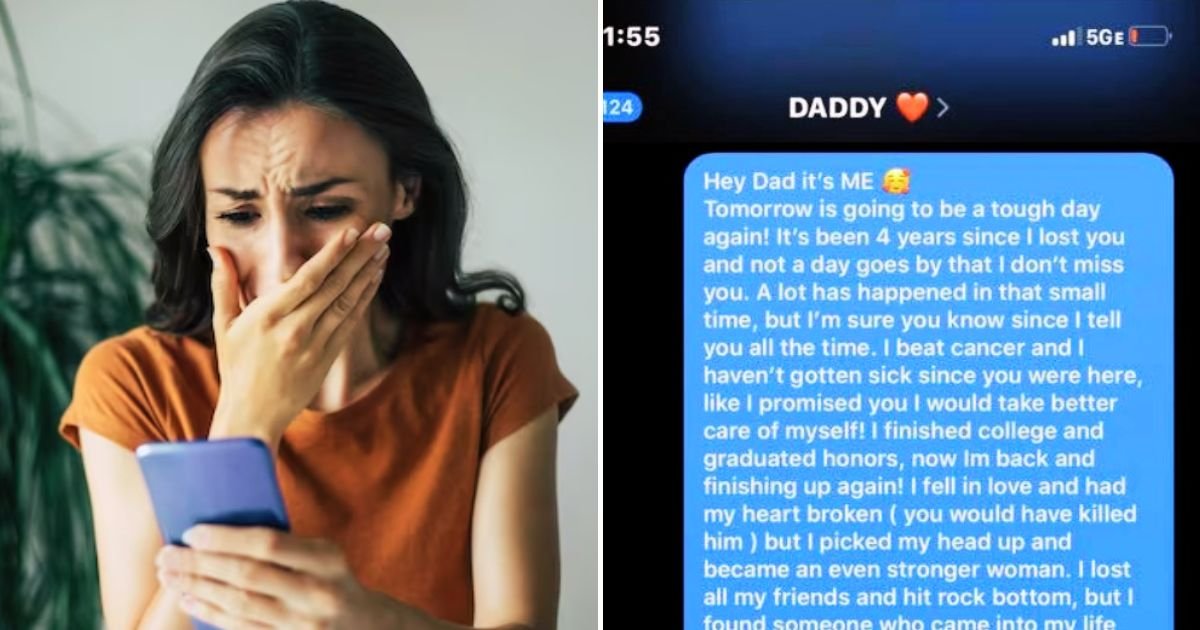 chastity4.jpg?resize=412,275 - Grieving Daughter Breaks Down In Tears After Receiving Text Message From Late Father’s Old Phone Number