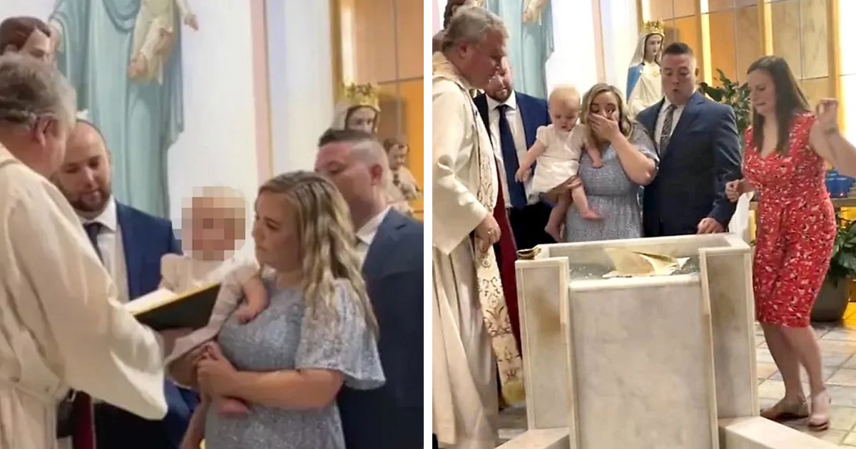 d13.jpg?resize=1200,630 - JUST IN: Baby Goes Viral For Smacking Holy Book Out Of Priest's Hands During Baptism