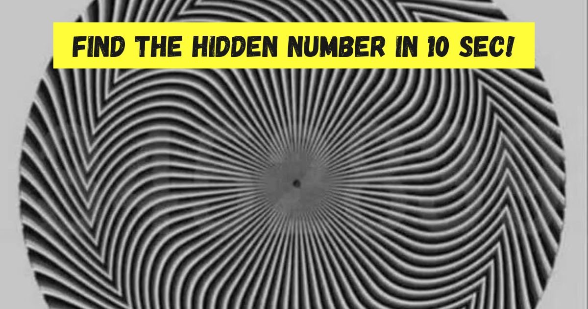 find the hidden number in 10 sec.jpg?resize=1200,630 - Can You Find The Hidden Number In This Optical Illusion? 90% Of People FAIL The Task!