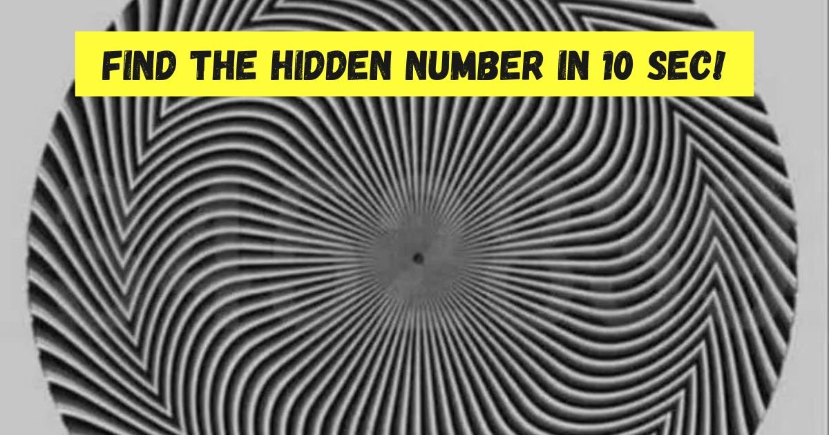 find the hidden number in 10 sec.jpg?resize=412,275 - Can You Find The Hidden Number In This Optical Illusion? 90% Of People FAIL The Task!