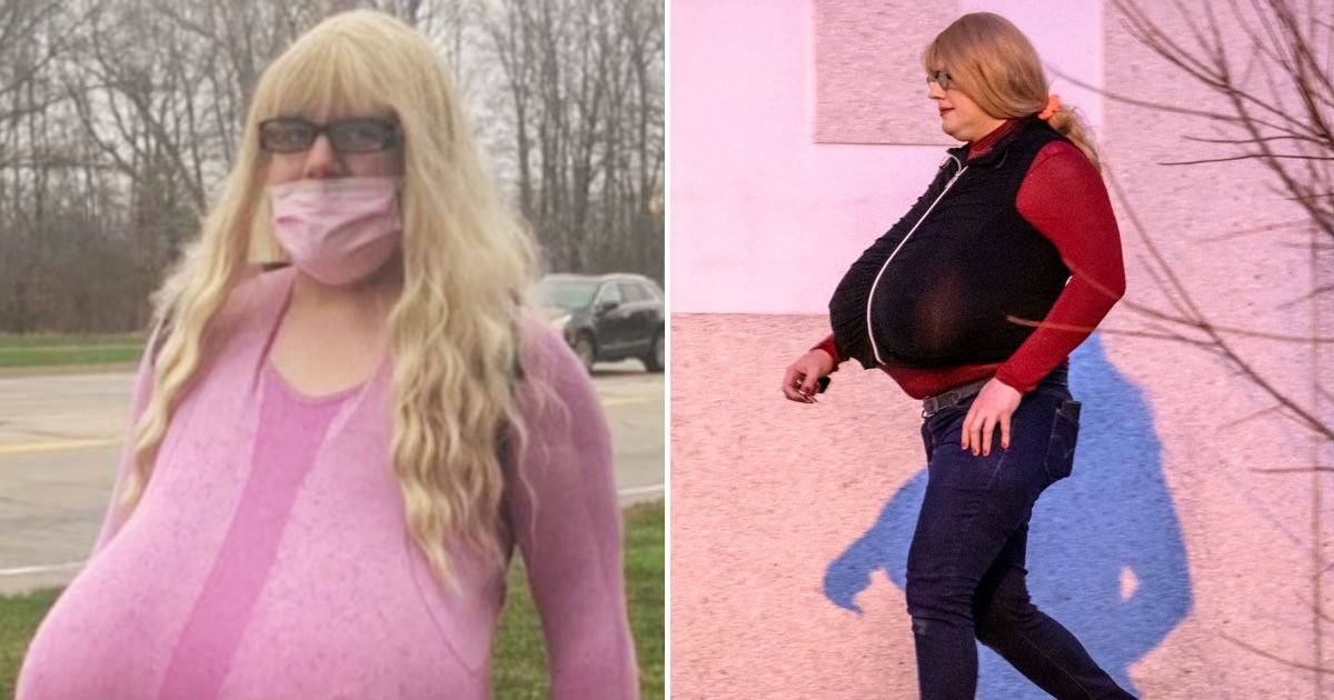 kayla5.jpg?resize=1200,630 - JUST IN: Trans Teacher With Z-Cup Prosthetic Breasts RETURNS To School After Being Put On Leave – Forcing Principal To Boost Security
