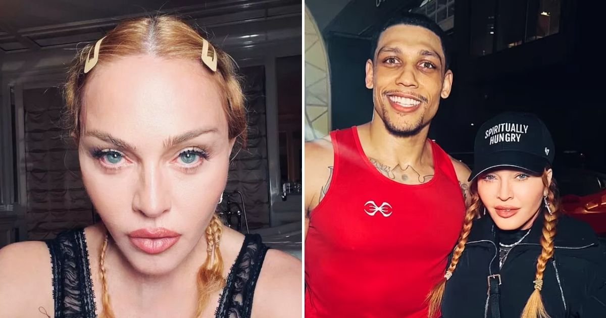 madonna4.jpg?resize=412,275 - JUST IN: Madonna FINALLY Introduces 29-Year-Old Toyboy Joshua Popper To Her Son Who Is Only Six Years Younger Than Him