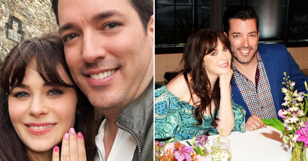 ooey.jpg?resize=412,275 - JUST IN: Zooey Deschanel, 43, And 'Property Brothers' Star Jonathan Scott, 45, Are ENGAGED