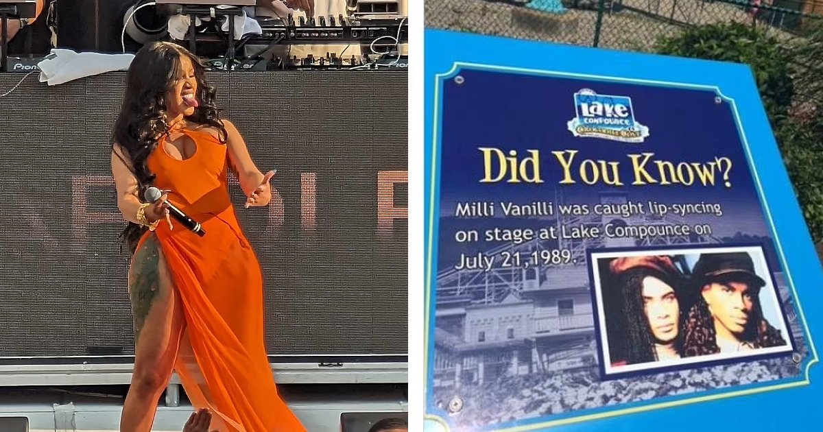 t3 1.png?resize=412,275 - BREAKING: Cardi B BLASTED & Compared To Infamous Lip-Syncers After Her 'Backing Track' Continued To Play While She Tossed Mic At Concertgoer's Face
