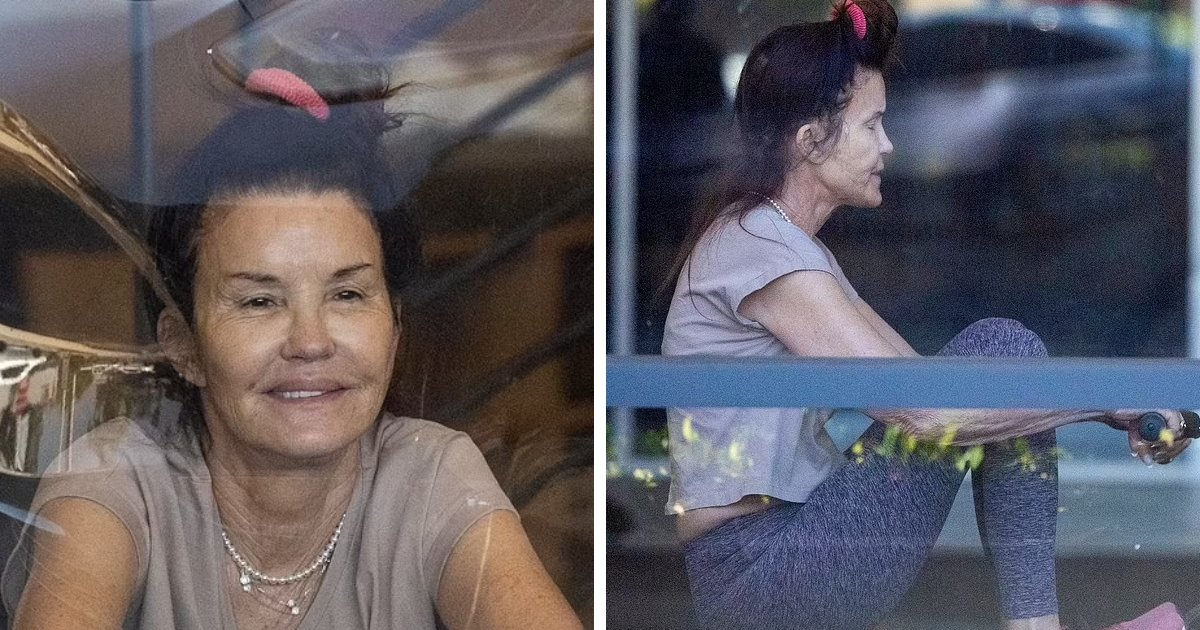 t4 4.png?resize=412,275 - BREAKING: Supermodel Janice Dickinson Shows Off Her 'Smooth Complexion' While Hitting The Gym With Her Husband
