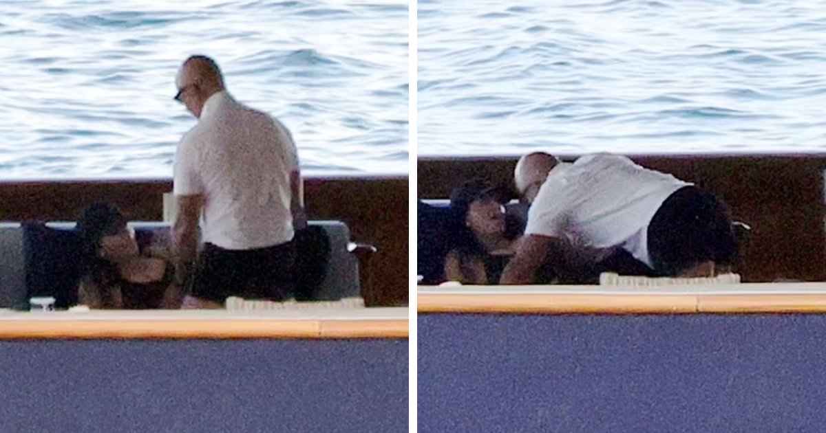 t6 1.png?resize=1200,630 - BREAKING: Jeff Bezos & Lauren Sanchez Turn Up The Heat As Couple Caught In 'Intimate Act' On Yacht