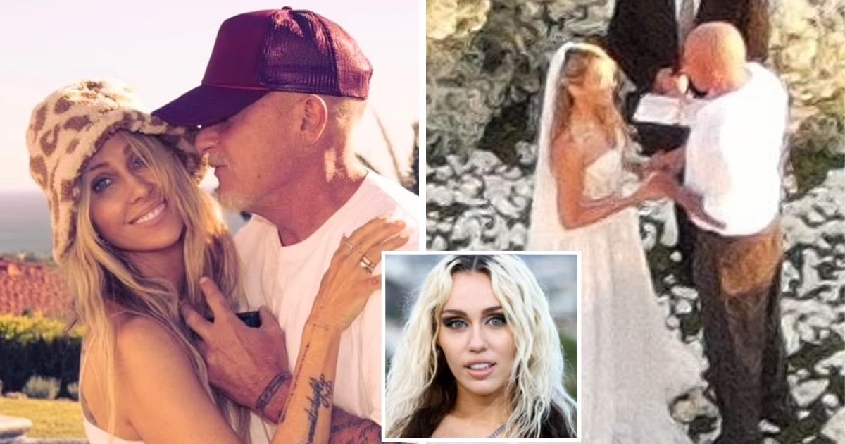 tish5.jpg?resize=1200,630 - JUST IN: Miley Cyrus' Mother Tish Ties The Knot With 'Prison Break' Actor In An Intimate Ceremony In California