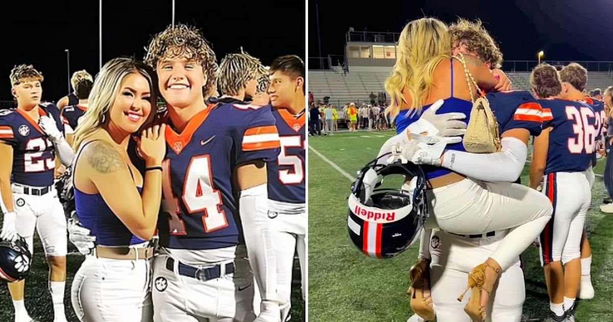 amber4.jpg?resize=1200,630 - Son Makes HEARTBREAKING Confession After Video Of His Mother's Hug After Football Game Went Viral On Social Media