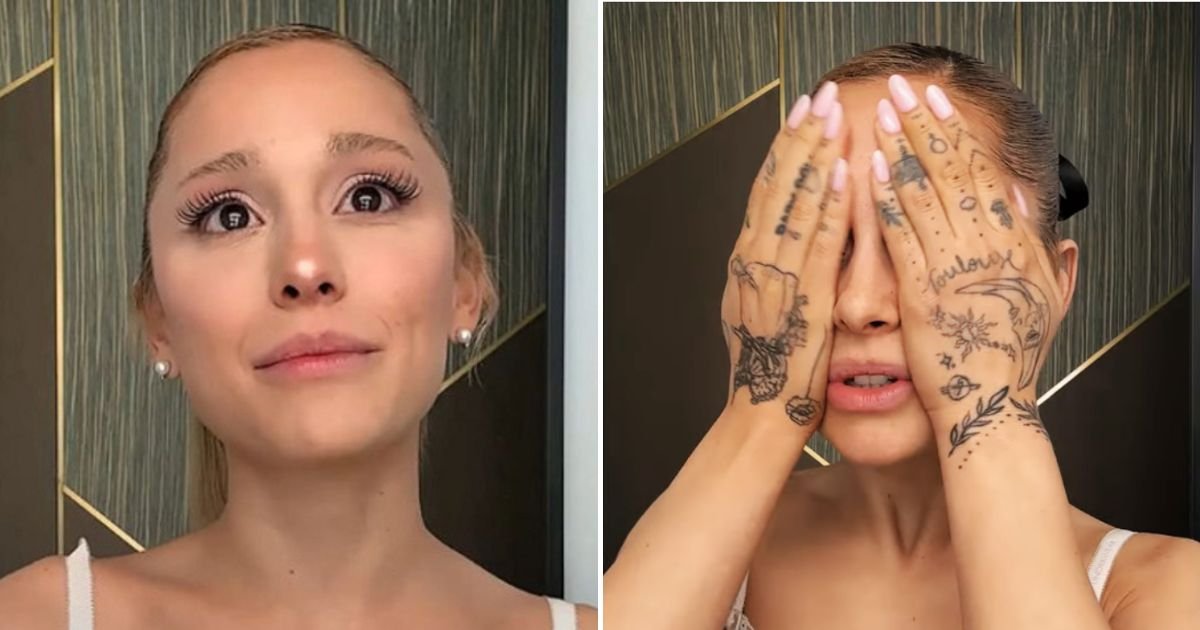 ariana4.jpg?resize=412,275 - JUST IN: Ariana Grande Breaks Down In TEARS As She Admits To Her Fans That She's Had A LOT Of Experience Using Fillers And Botox