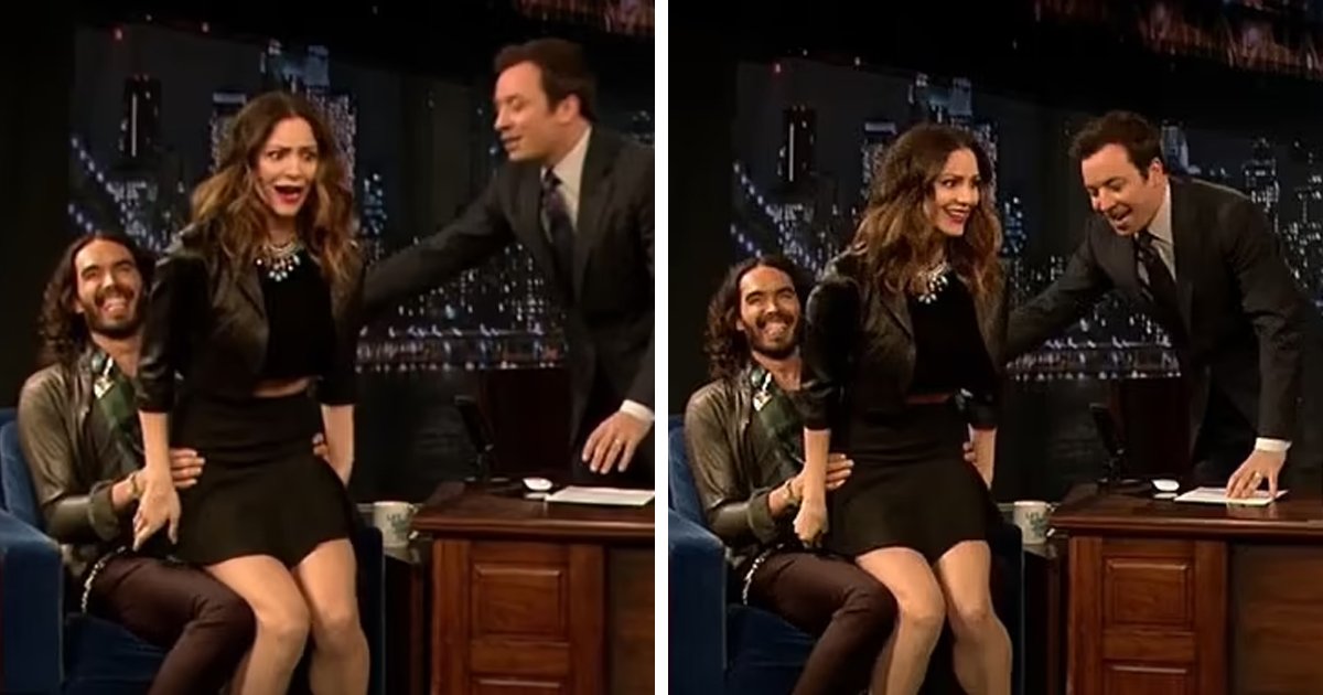 d105.jpg?resize=412,275 - BREAKING: Disturbing Clip Shows Jimmy Fallon Telling Russell Brand To Stop ‘Bouncing’ Katherine McPhee On The Tonight Show