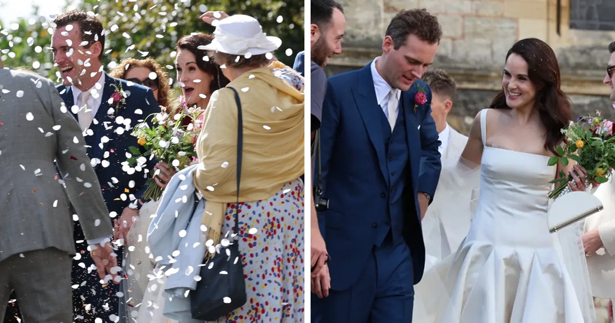 d119.jpg?resize=1200,630 - BREAKING: Downtown Abbey Star Michelle Dockery Ties The Knot In A Dreamy Wedding Ceremony
