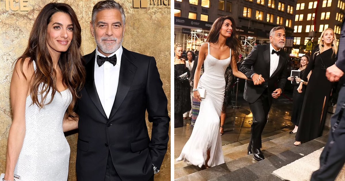 d145.jpg?resize=412,275 - Amal Clooney & George Clooney Prove They’re The Ultimate Glam Power Couple As They Bring Together Hollywood’s Elite At Charity Event
