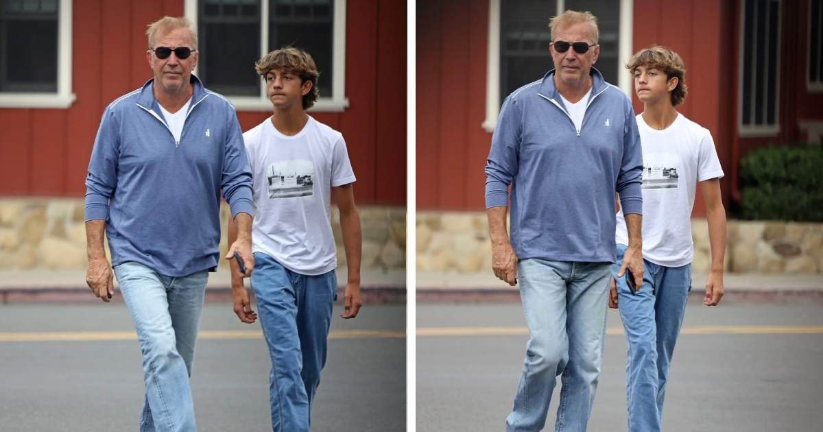d3.jpeg?resize=412,275 - EXCLUSIVE: Kevin Costner Celebrates End To Ugly Child Support Battle With Victory Brunch Alongside His Son