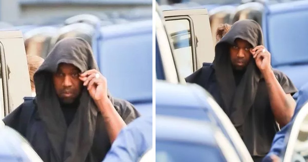 d50.jpg?resize=412,275 - BREAKING: Kanye West & Wife Bianca Censori Pictured 'Hiding Their Faces' After Furious Italian Locals Demand Their Exit From The Country