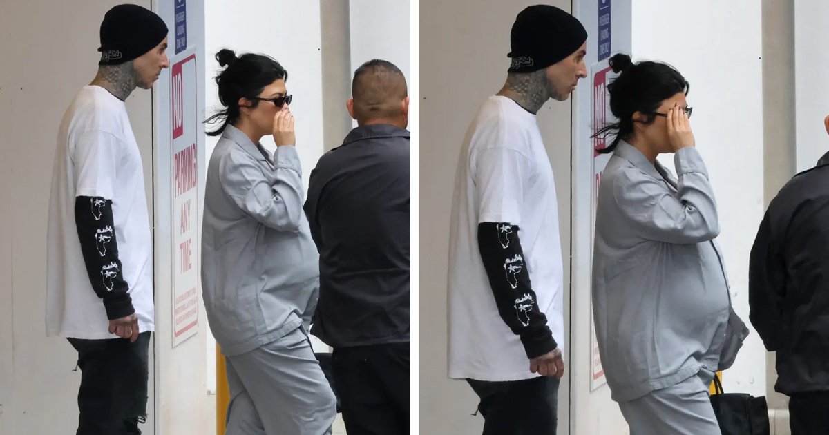 d75.jpg?resize=1200,630 - BREAKING: Kourtney Kardashian & Travis Barker Pictured Leaving LA Hospital After Rocker Abruptly Postponed His European Tour