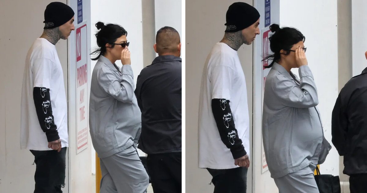 d75.jpg?resize=412,275 - BREAKING: Kourtney Kardashian & Travis Barker Pictured Leaving LA Hospital After Rocker Abruptly Postponed His European Tour