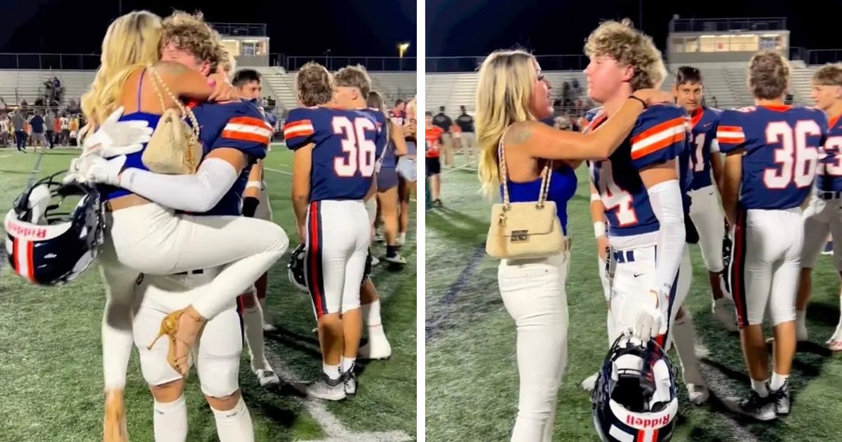 d82.jpg?resize=1200,630 - “Oh Please, We’ve Always Been Close Like This!”- Utah Mom DEFENDS ‘Straddingly Her Son’ On The Field 