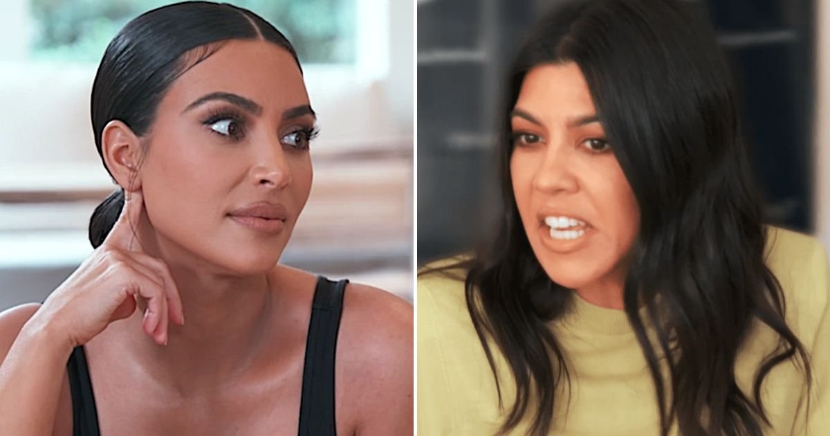 kim4.jpg?resize=412,275 - JUST IN: Kourtney Kardashian Calls Sister Kim A WITCH As Expresses Her HATRED During Their Chaotic Reunion