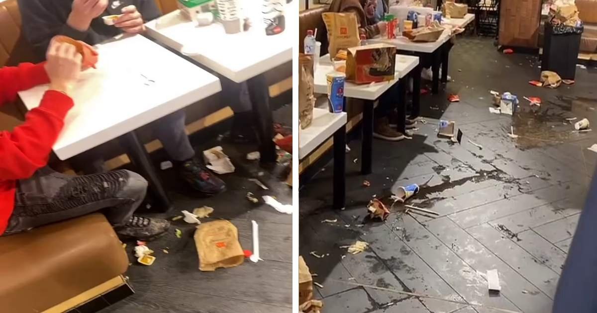 m3 4 1.jpeg?resize=1200,630 - Public Blasted For Creating ‘Sloppy Mess’ At McDonald’s Outlet After Binging On Fast Food Meals