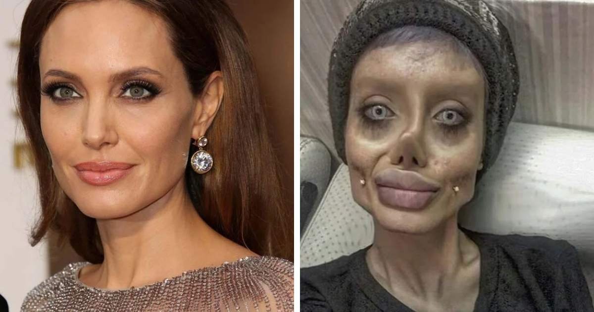 m5 6.jpeg?resize=1200,630 - Angelina Jolie’s ‘Zombie’ Look-Alike Reveals Her Face While Leaving Jail After Fooling Everyone
