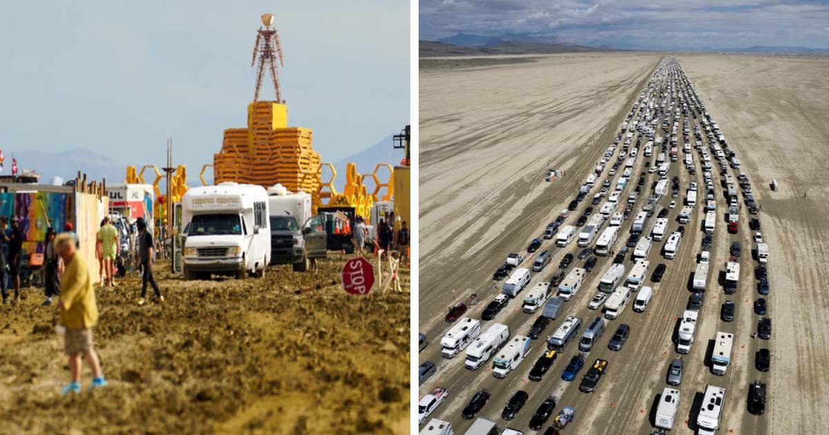 t1 2.jpeg?resize=1200,630 - BREAKING: Burning Man Festival Descends Into Chaos As Rain And Mud Hamper Nevada Desert Event