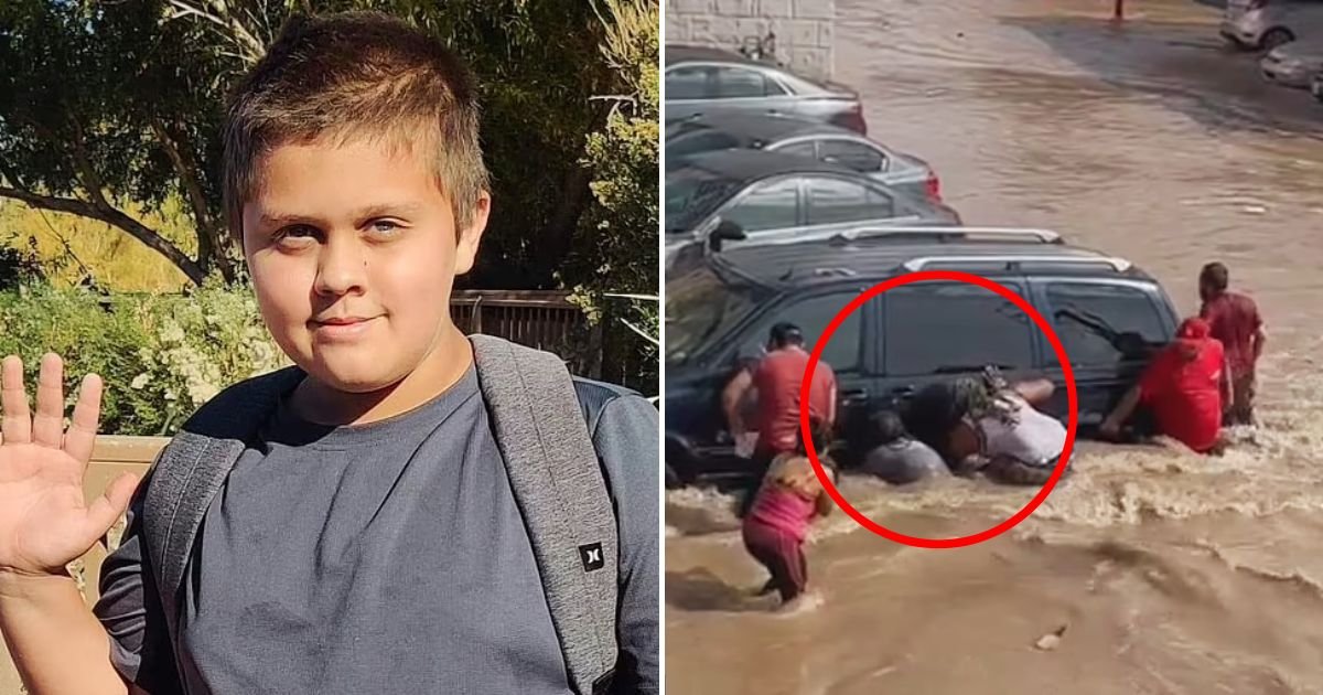 taylor4.jpg?resize=412,232 - 13-Year-Old Boy Drowns In Floodwater After Riding An Innertube And Getting Stuck Underneath An SUV As Neighbors Try To Pull Him Free