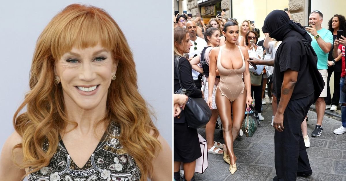 untitled design 2023 09 23t110631 045.jpg?resize=1200,630 - Kathy Griffin Blasts 'Controlling' Kanye West And Claims His Wife 'Has No Voice'