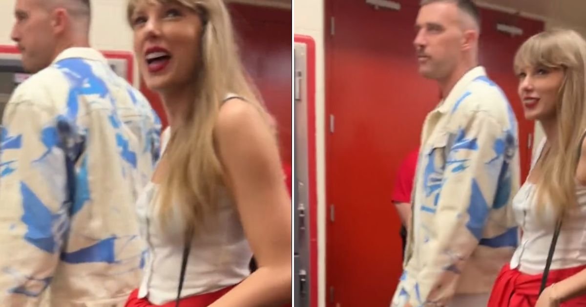 untitled design 2023 09 25t110140 101.jpg?resize=1200,630 - JUST IN: Taylor Swift And Travis Kelce Seen Leaving The Game Together After The Footballer’s Big Win