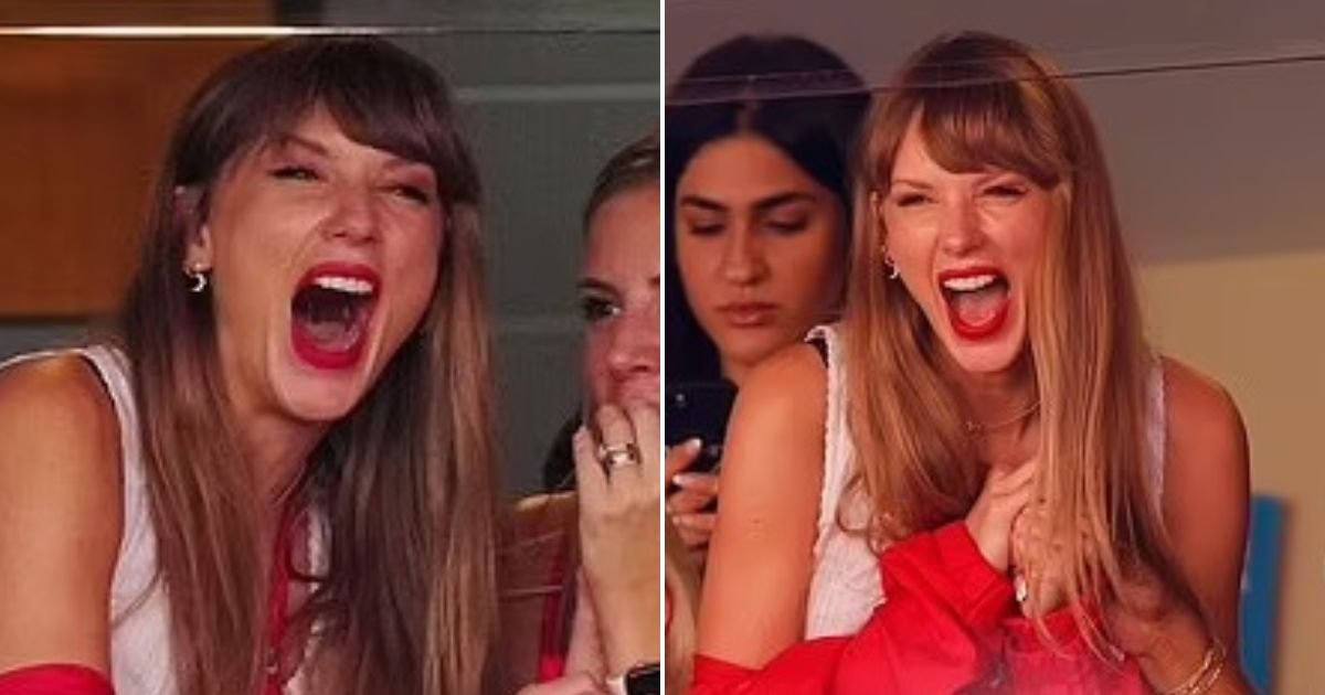 untitled design 2023 09 25t115151 053.jpg?resize=1200,630 - Taylor Swift Steals The Show With Her EPIC Reactions While Cheering On Her New Boyfriend Travis Kelce