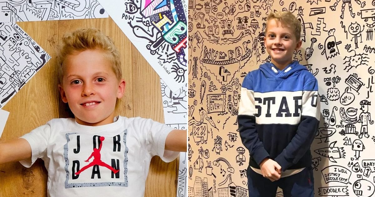 untitled design 2023 09 27t150105 648.jpg?resize=412,232 - Boy Who Was Scolded For Doodling At School Has Struck A Major Deal With Nike