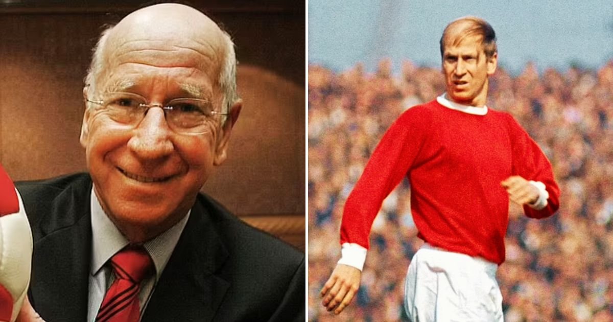 bobby4.jpg?resize=412,275 - Sir Bobby Charlton, Manchester United Legend And World Cup Winner, Passes Away At The Age Of 86