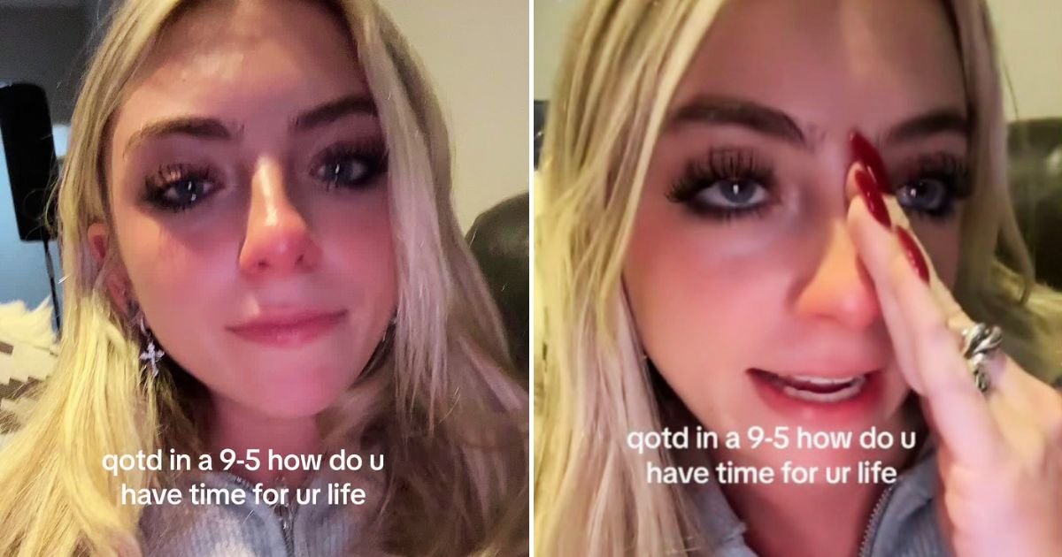 brielle4.jpg?resize=1200,630 - Woman Breaks Down In Tears After Getting Her First 9 To 5 Job Because It Is ‘Time-Consuming And Stressful’