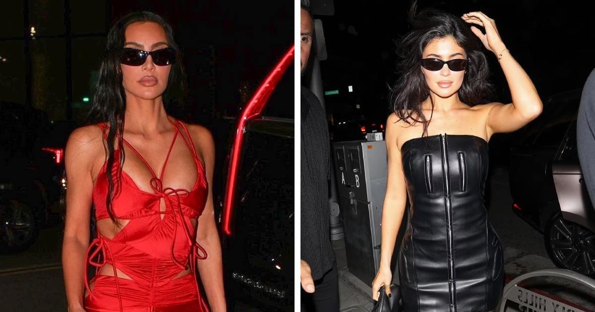 d1 1.jpeg?resize=412,275 - EXCLUSIVE: Kim Kardashian Is RAVISHING In Red As Celeb Wears Sultry Cutout Dress To Celebrate Her 43rd Birthday