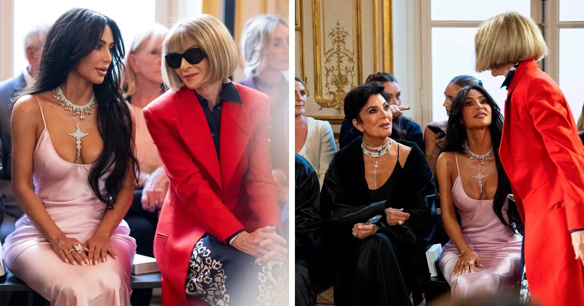 d12.jpg?resize=412,275 - “Who Does She Think She Is?”- Kim Kardashian INSULTED For Arriving Late At Paris Fashion Week As Vogue’s Editor-In-Chief Frowns Upon Celeb’s Entry