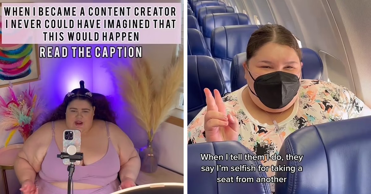 d17.jpg?resize=412,275 - Plus-Size Travel Influencer Demands Other Passengers Pay For Extra Seats Of Obese Flyers