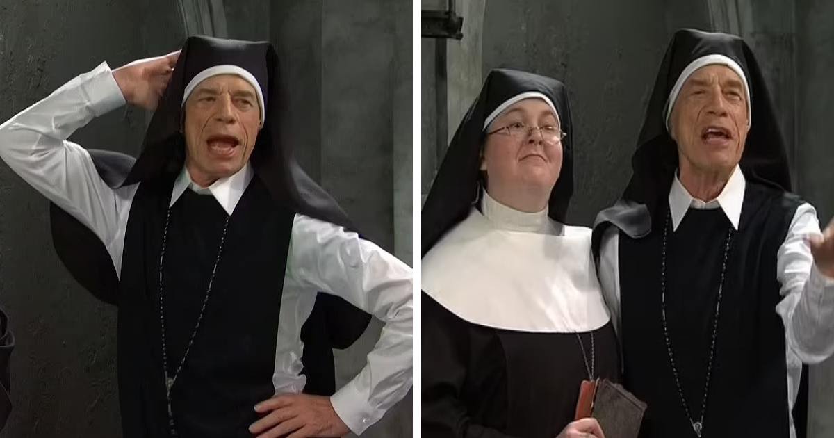 d2 2.jpeg?resize=412,275 - “Enough Is Enough!”- Mick Jagger Leaves SNL Viewers FURIOUS After Dressing Up As RAUNCHY Nun For A Scandalous Sister Act 3 Parody