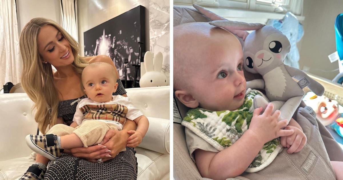 d2 3.jpeg?resize=1200,630 - “Yes My Child Has A Big Head But He’s Perfectly Healthy!”- Paris Hilton Claps Back At Internet Trolls Who Criticized Her Baby’s Appearance 