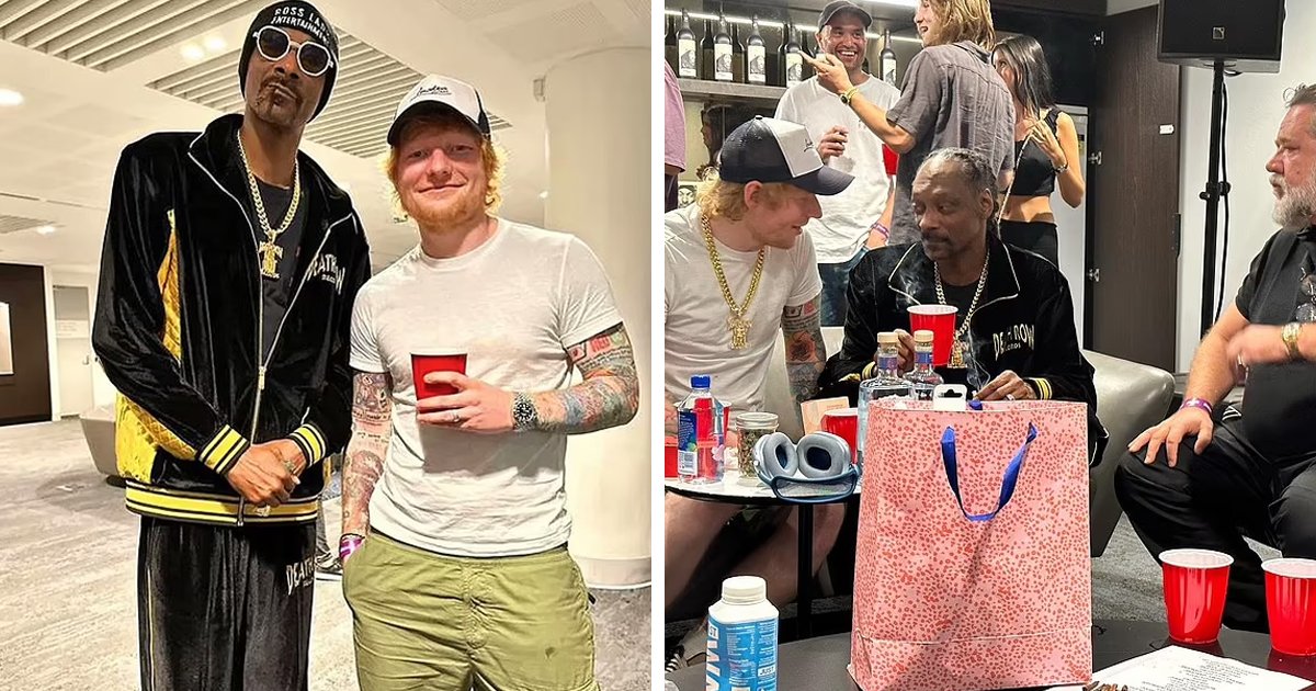d21.jpg?resize=1200,630 - JUST IN: Ed Sheeran Admits Snoop Dogg Got Him ‘So Stoned’ That He Lost His Sight