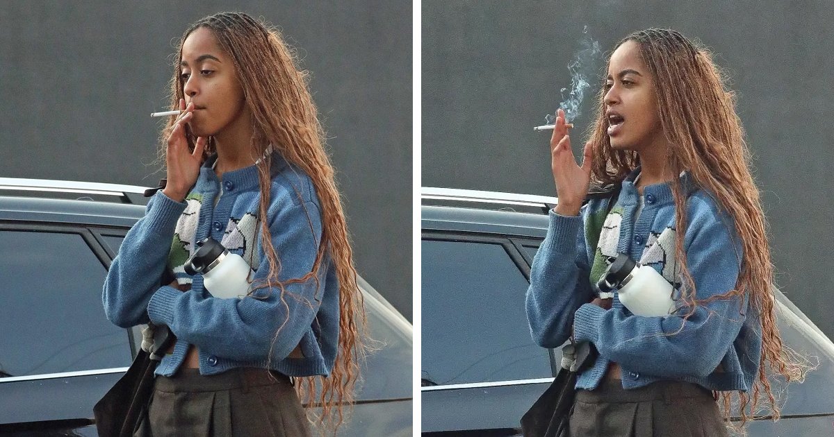 d31.jpg?resize=412,232 - “Have Some Respect For Your Dad, If Not Yourself!”- Barrack Obama’s Daughter Malia Takes Smoke Break And Gets Wild Reactions Online
