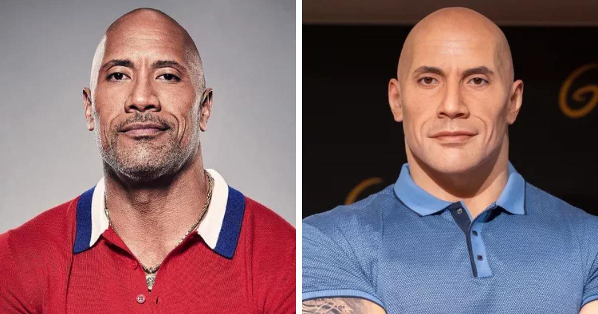 d4 2.jpeg?resize=1200,630 - “There’s A Lot Of Room For Improvement, Starting With The Skin Color!”- Dwayne Johnson SLAMMED For Demanding Changes To His Wax Figure