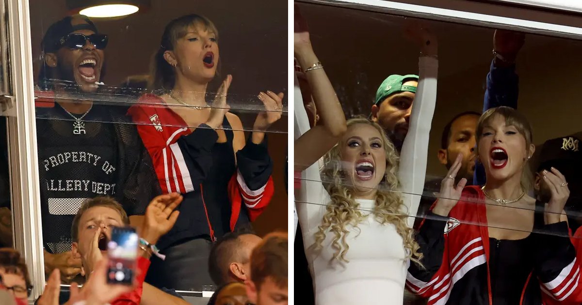 d74.jpg?resize=412,275 - “Not Again, Keep The PDA For Home & Not For The Field”- Taylor Swift CRITICIZED For Showing Up In Person For Another Kansas City Chiefs Game
