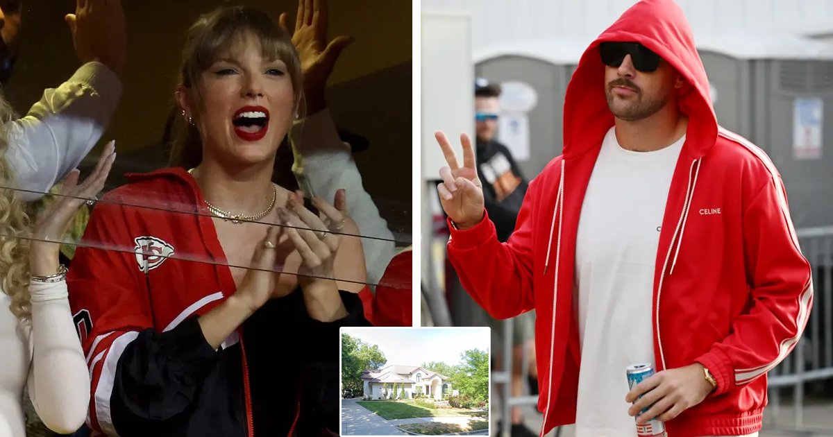 d83.jpg?resize=412,232 - Taylor Swift Spends Night With Travis Kelce At His Home As Star Pictured Leaving Residence During Early Hours Of The Morning
