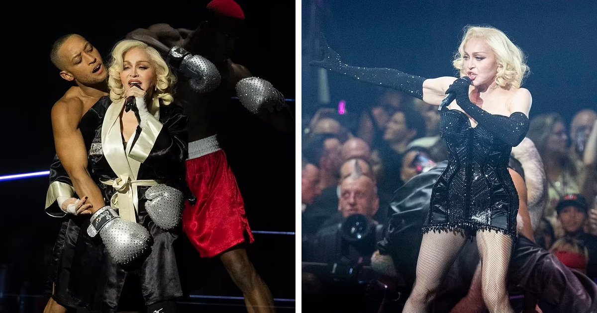 d85.jpg?resize=1200,630 - JUST IN: Madonna’s Celebration Tour Comes To A ‘Screeching Halt’ In London After Major Technical Glitch Forces Star To Stop Performance Mid-Way